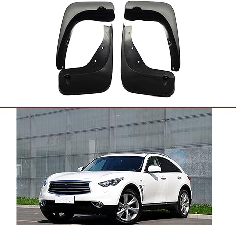 Amazon Co Jp インフィニティfx35fx37 Fx50 Qx70autoマッドガードマッドフラップカーアクセサリースプラッシュガードマッドスプラッシュ09 19 車用 泥フラップ 車マッドガード Color Qx70 09 19 車 バイク