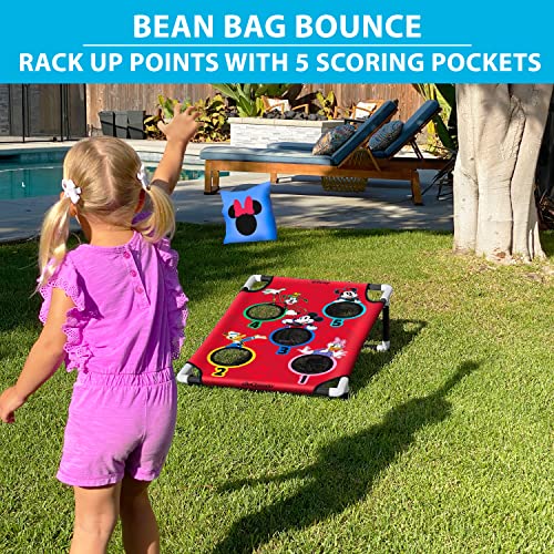 Image of Disney Mickey and Friends Bean Bag Bounce Game Set by GoSports - Great for Kids' Birthdays and Disney Themed Celebrations