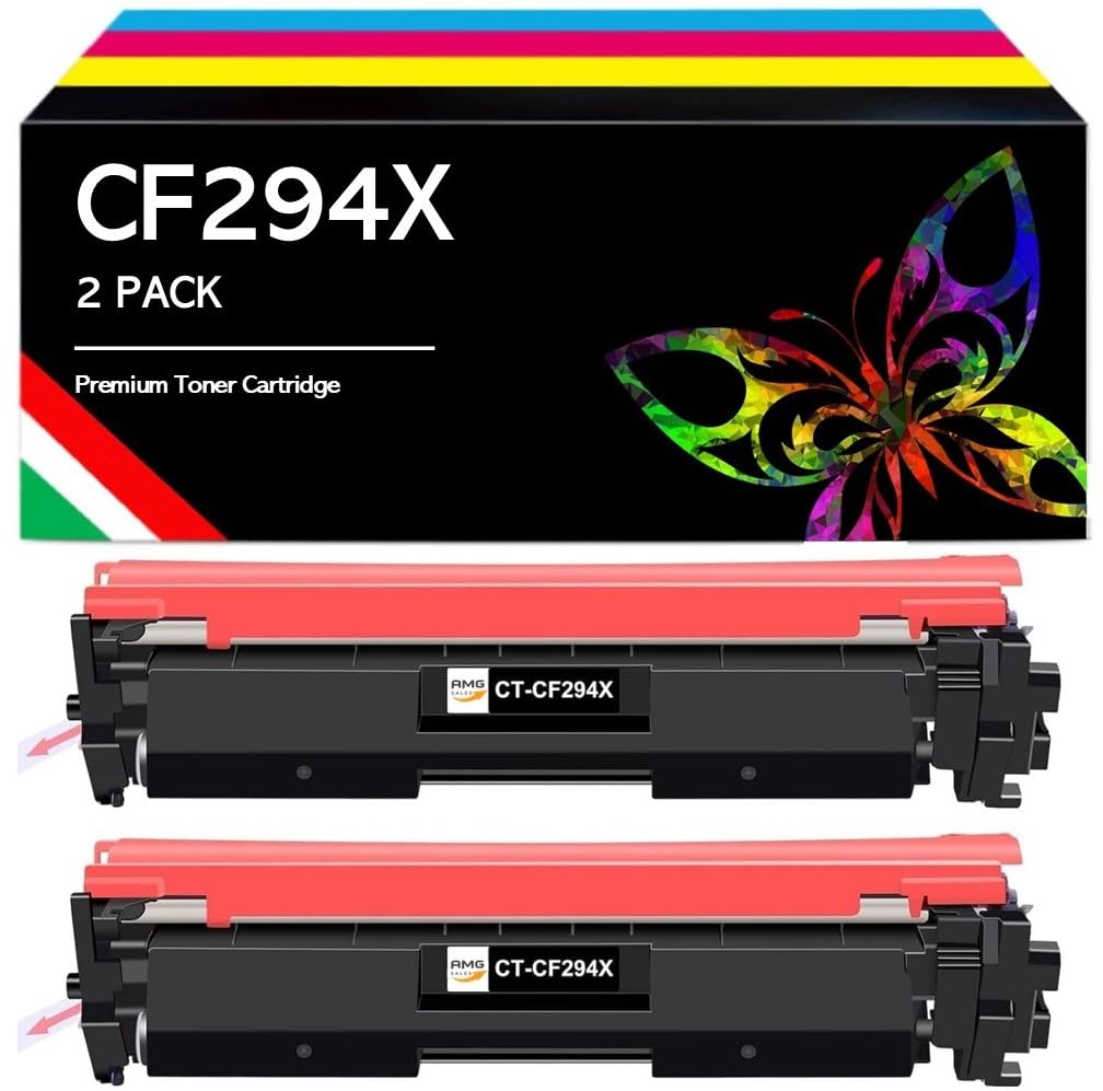 94X CF294X Cartuccia toner Compatibile per HP 94A CF294A per hp laserjet pro mfp m148dw per LaserJet Pro M148fdw M149fdw M118dw M148 M149 Alto rendimento 2800 Pagine (2 Nero)