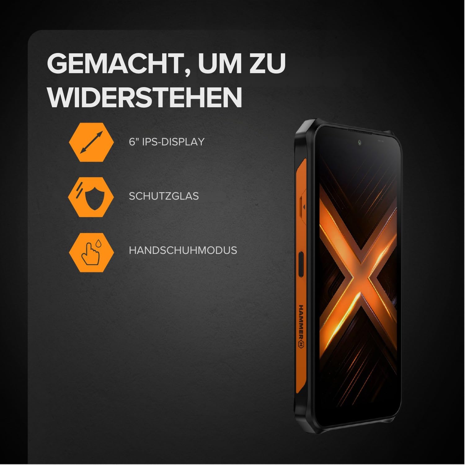 Hammer H Hammer Energy X2 6+6GB/128GB Outdoor Handy – Bild 6