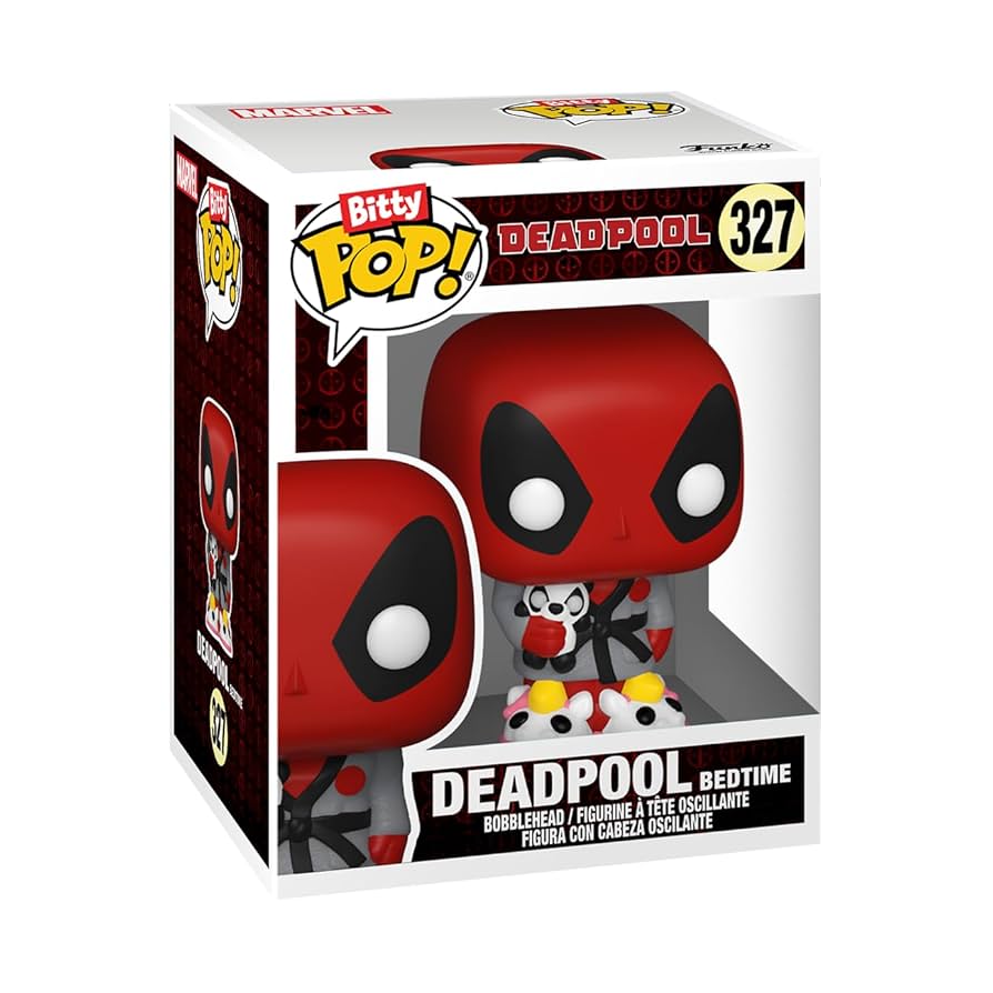ファンコ ビティFunko Bitty Pop デッドプール 2体セット Funko Bitty Pop! Deadpool (Sleepover) Marvel 4-Pack Vinyl