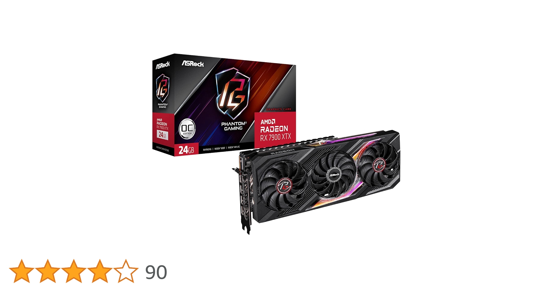 新品　ASRock AMD RADEON RX 7900 XTX ASRock > AMD Radeon™ RX 7900 XTX Taichi 24GB OC