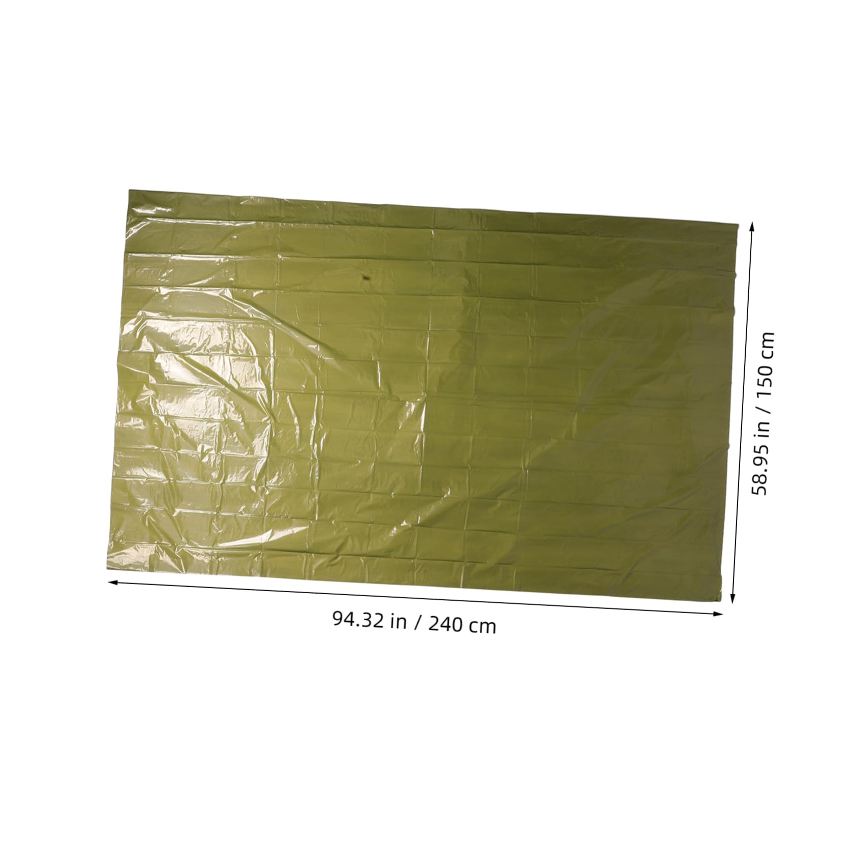 BCOATH Emergency Tent Survival Blanket Insulation Bag Compact for Camping Hiking