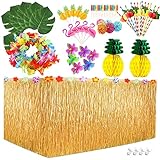 Ocasiones adecuadas: adecuado para fiestas de decoración de verano, fiestas en la playa, fiestas en la playa, fiestas en la piscina, fiestas en Mallorca, luau, fiestas temáticas en la selva o en la selva tropical, etc. Decoración exquisita para que su fiesta sea más hermosa y enérgica, llena de estilo hawaiano.