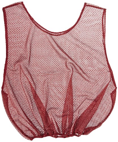 Sportime Mesh Scrimmage Vest - Youth Size - Maroon
