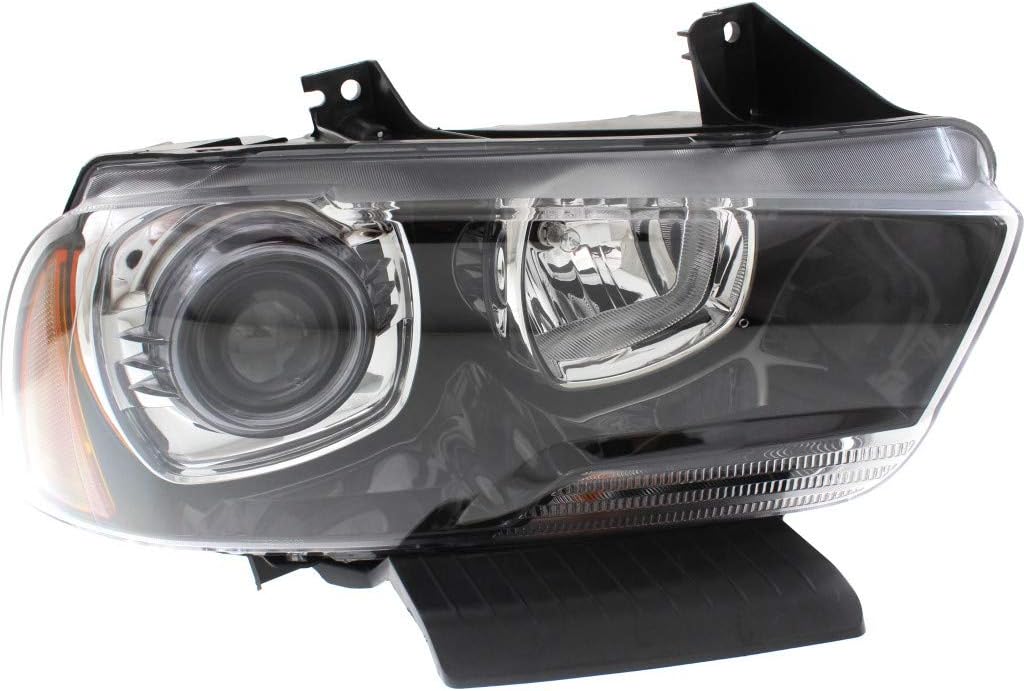 CarLights360 For 2011-2014 Dodge Charger Headlight Driver and Passenger Side | HID | DOT Certified Bulbs Included CH2502236 CH2503236-Replaces 57010413AD, 57010412AD ;HID;