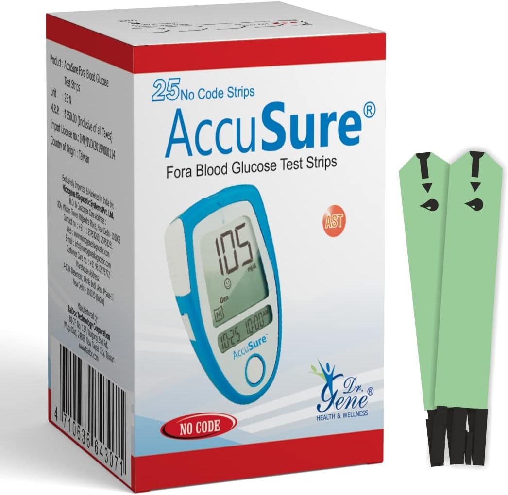 Blood Glucose 25 Test Strips