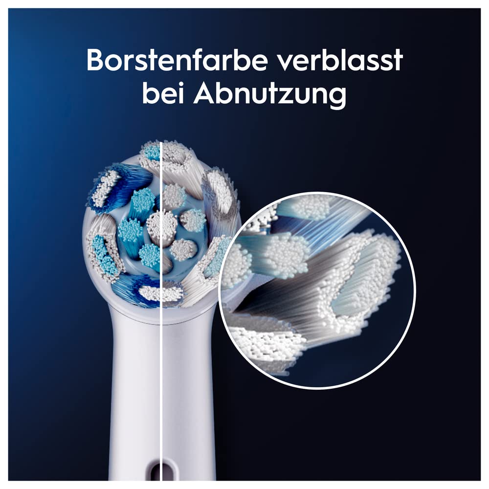 Oral-B iO Ultimative Reinigung Aufsteckbürsten für elektrische Zahnbürste, 6 Stück, ultimative Zahnreinigung mit iO Technologie, Zahnbürstenaufsatz für Oral-B Zahnbürsten