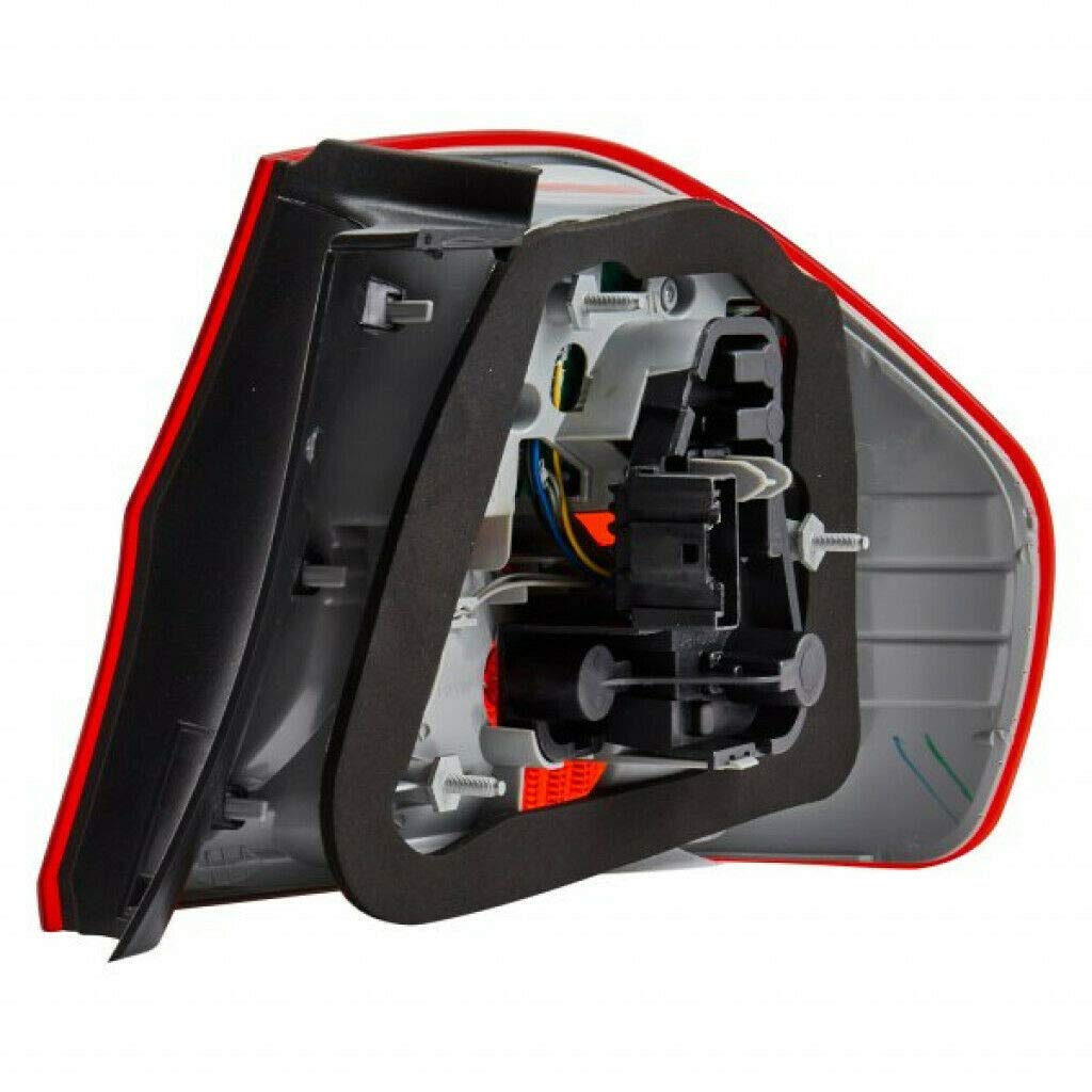 CarLights360: For 2009 2010 2011 BMW M3 Tail Light Assembly Driver Side LED w/Bulbs For BM2818114