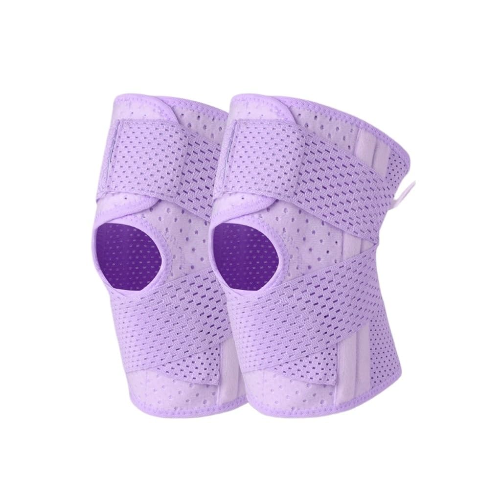 Genouillères réglables JFDBGU en taille M, confort de compression