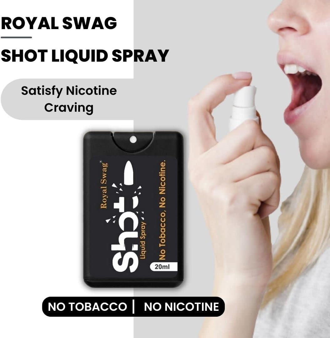 ROYAL SWAG Ayurvedic & Herbal Long Filtered Bidi Smoke (Pack of 10 X 20 Bidi Sticks Per Pack) Tobacco Free Dhoompan (200 Sticks)