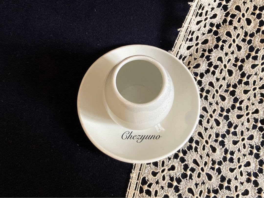 フランスアンティーク ヴェイエールジャンボルドー窯 マスタードポット