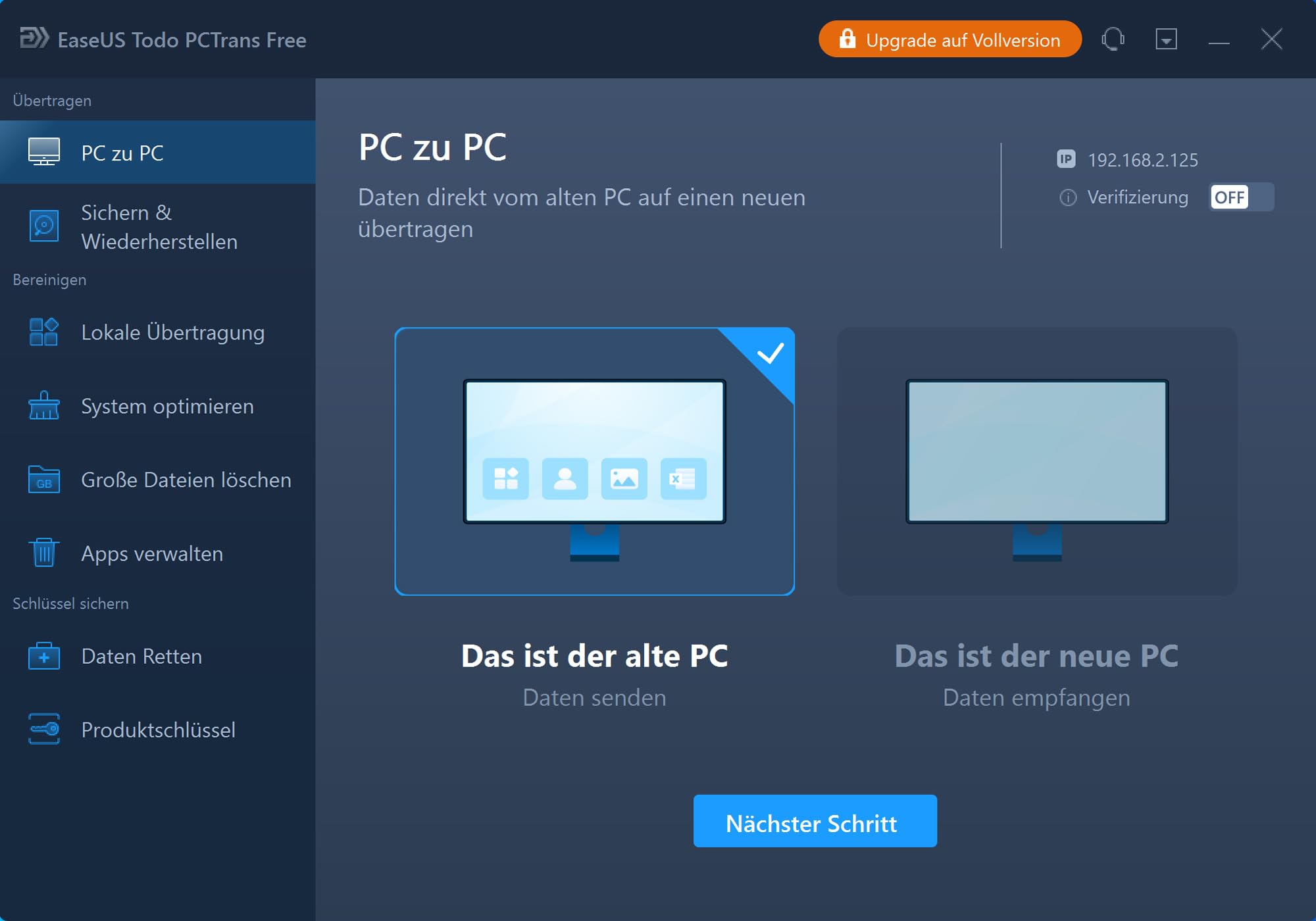 EaseUS Todo PCTrans 14 Professional - PC-Umzug leicht gemacht, Übertragung von Programmen, Dateien & Einstellungen, 2 PCs, für Win 11/10/8/7