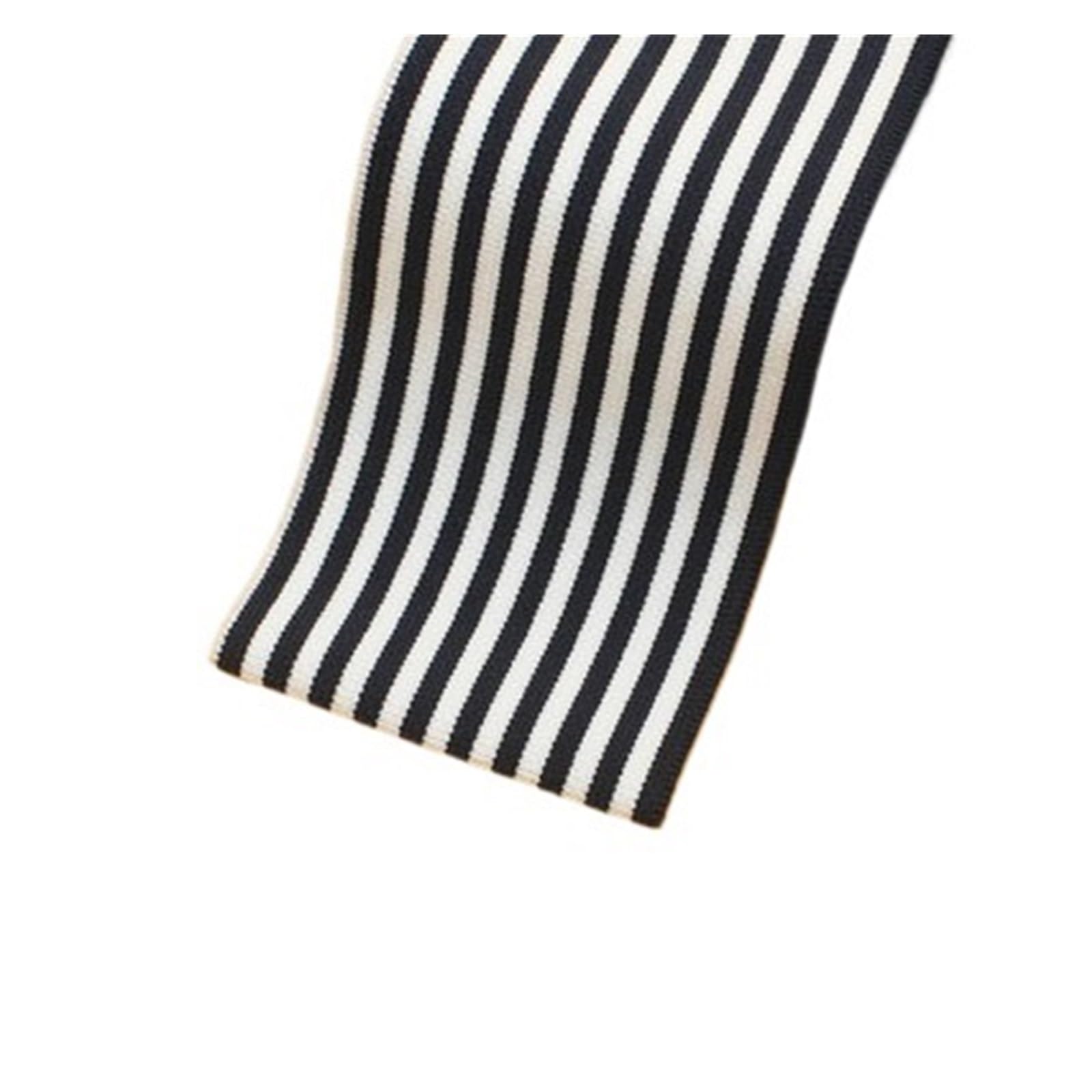JMORCO Elastic Ribbed Cuffs Rib Combed Cuff Fabric By Half Yards Striped Stretch For Sewing Base Shirt Knitting Neckline 7.5x85CM(Hzrh095) — image 1