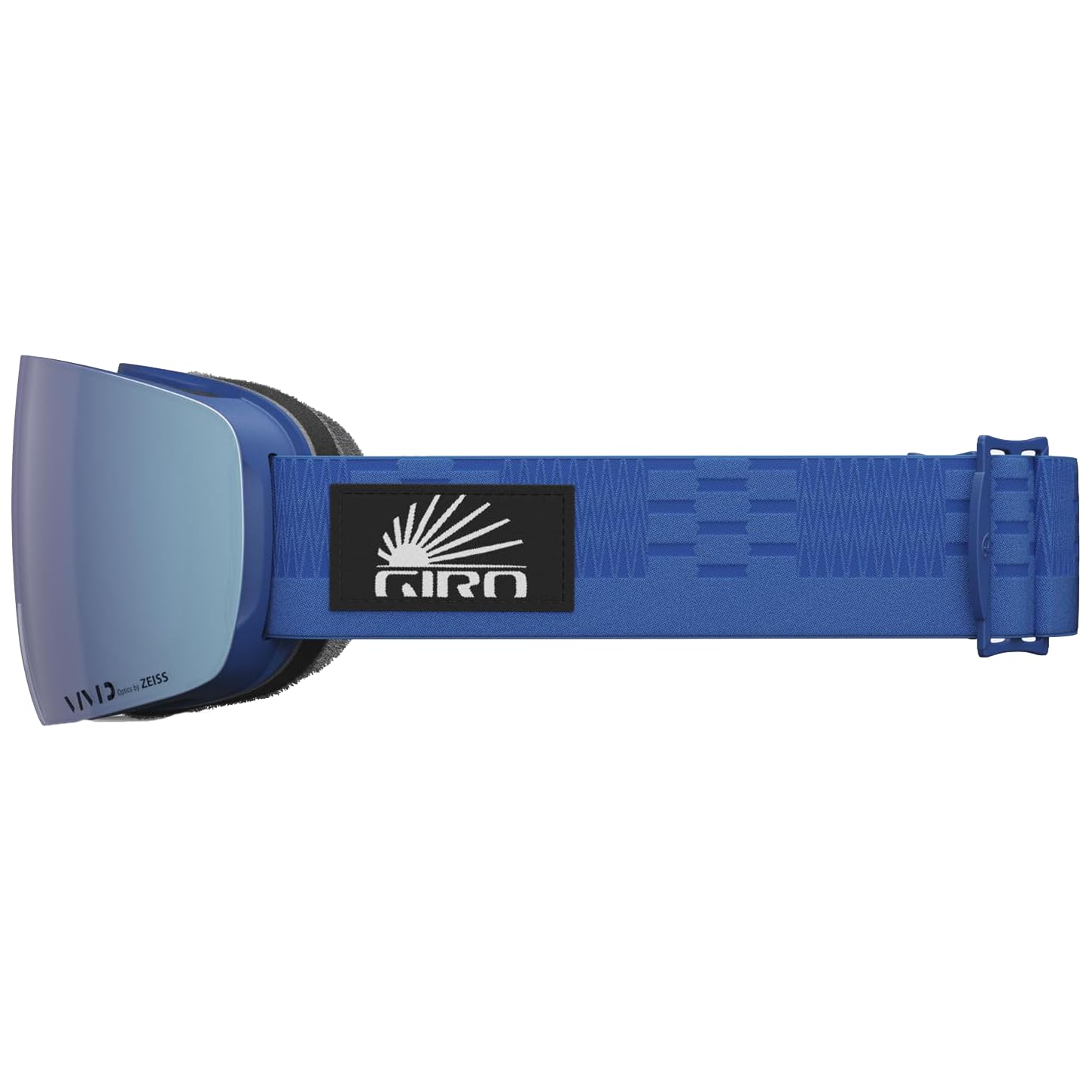 Giro Contour RS Ski Goggles - Snowboard Goggles for Men & Women - Lapis Blue Mzansi Strap w/VIVID Royal/VIVID Infrared Lenses