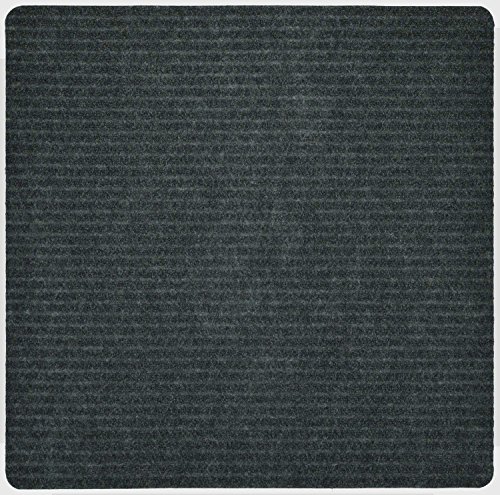 Indoor Stair Treads Collection Landing Mat Indoor Skid Slip Resistant Rubber Backing Dark