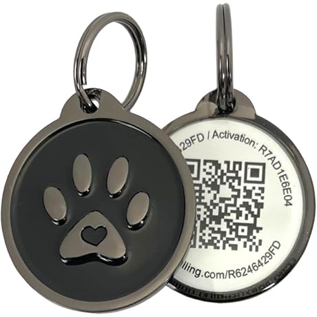 Personalized Pet ID Tags Protect Your Furry Friend's Safety with Customizable QR Codes