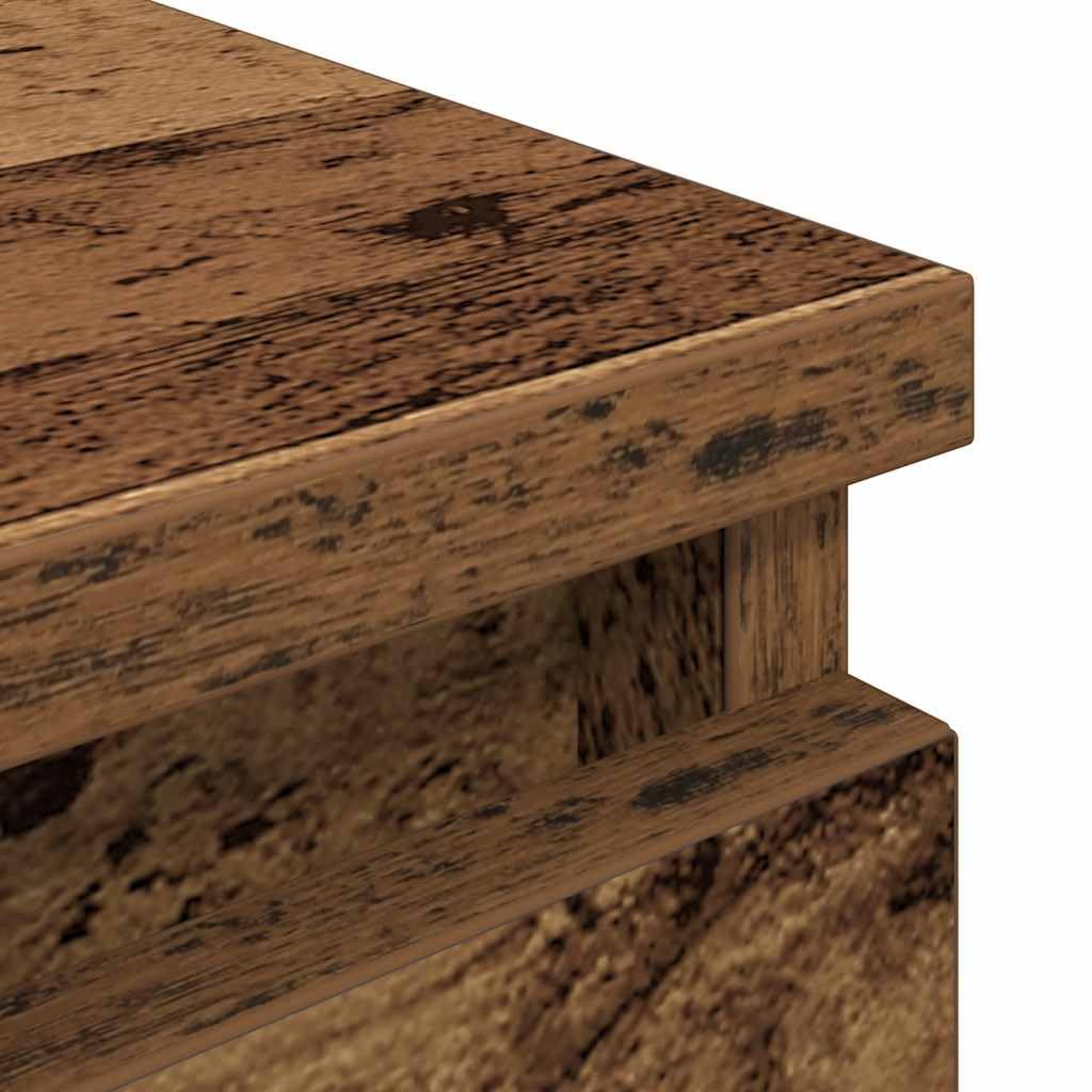 vidaXL Mueble de TV de Madera Antigua 100x35x54 cm Madera ingeniería