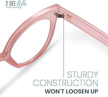 Amazon.com: 2SeeLife Oversized TR-90 Cat Eye Reading Glasses for