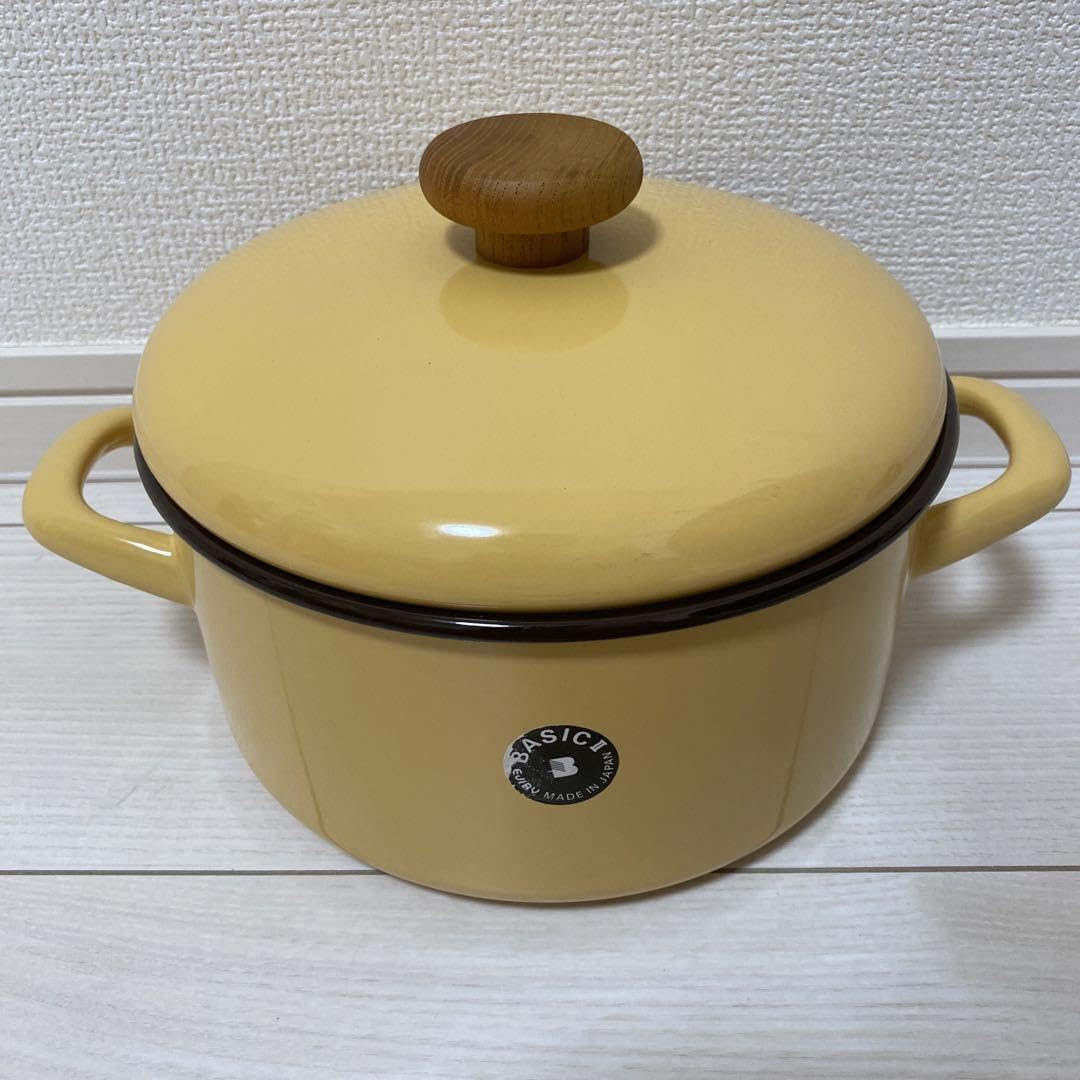 Amazon.co.jp: EJIRY BASICホーロー両手鍋 24cm 2.9L エジリー