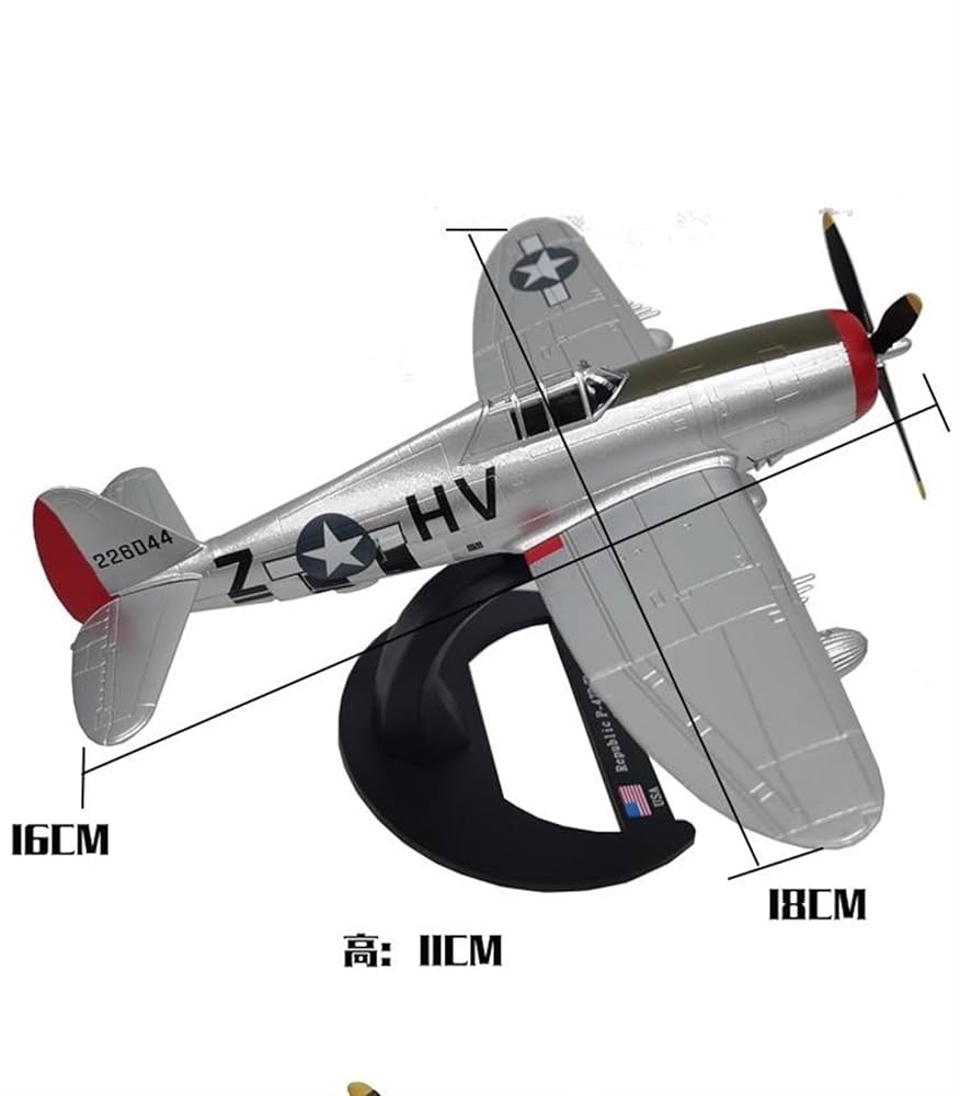 Amazon.co.jp: 飛行機モデルライトニング P-47 航空機ミニ