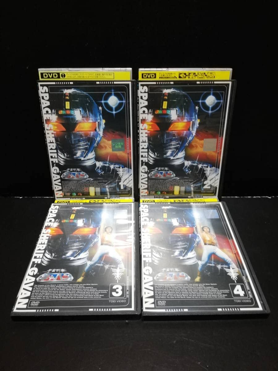 Amazon.co.jp: レンタルDVD 「宇宙刑事ギャバン」全8巻セット 大葉健二