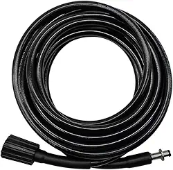 Mangueira Trama Nylon 1/4 6m Mod. Antigo Tipo Trava para Pistola Good Compatível com Karcher K1 K2 K3 K2.500 K3.98