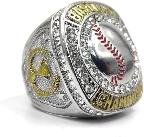 Miniatura 7 de Personalizar el premio de anillos de trofeo de campeonato de béisbol