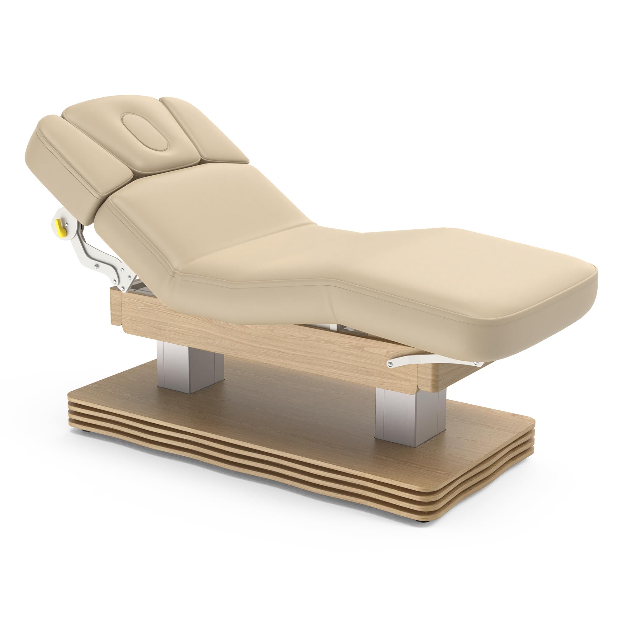 Master Massage Heather 78cm, 10cm Thick Foam, Highly Adjustable Dual Pedestal Medi-Spa Stationary Electrical Bed