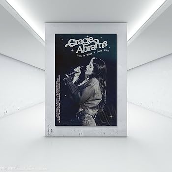 グレイシーエイブラムス-ThisIs WhatItFeelsLike特注ポスター Singer Gracie Poster Art Abrams This Is What It Feels Like