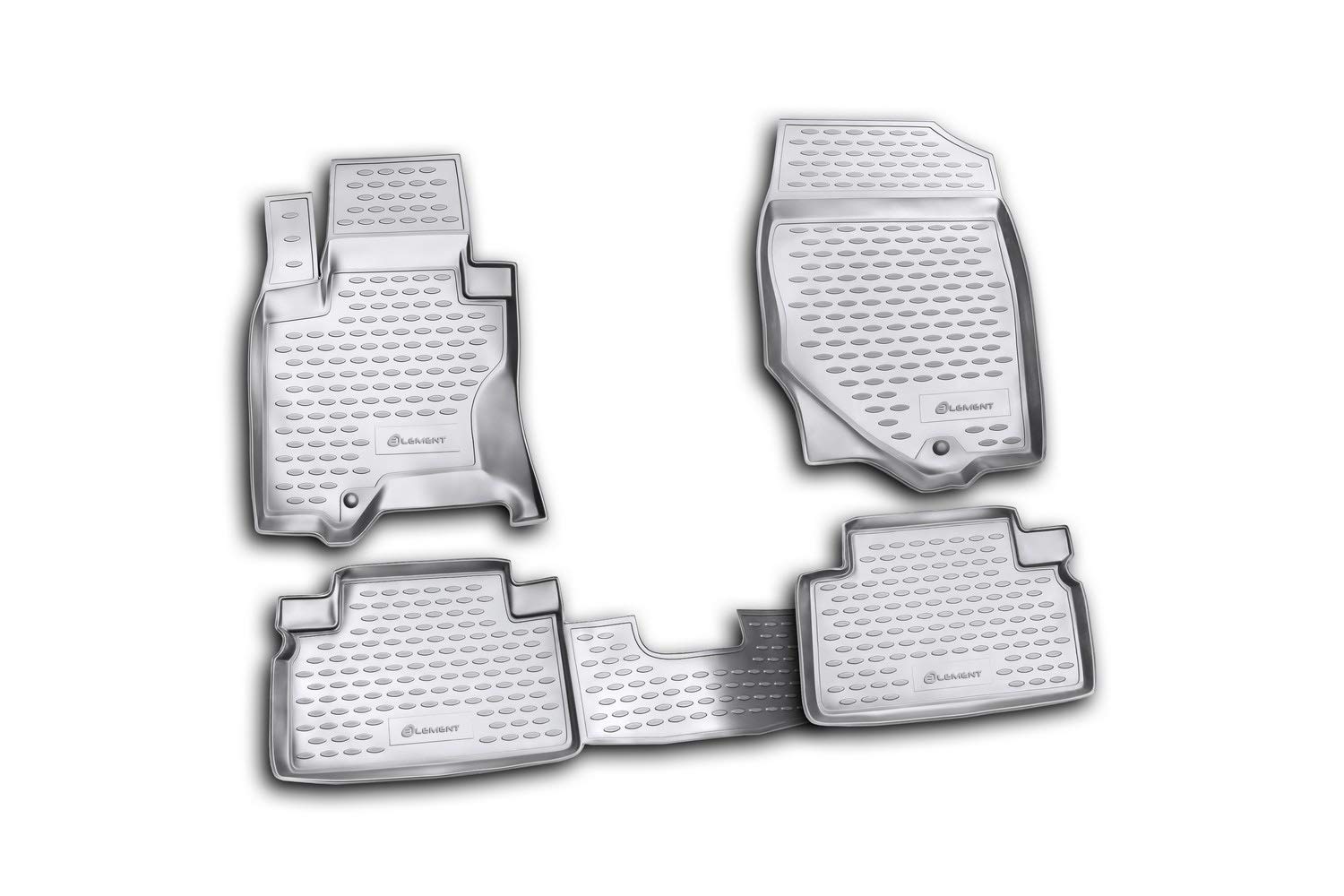 ELEMENT Alfombrillas 3D para ŠKODA Karoq 2017- | Familiar | Europa | Sin Caja Asiento | 4 Piezas — view 97