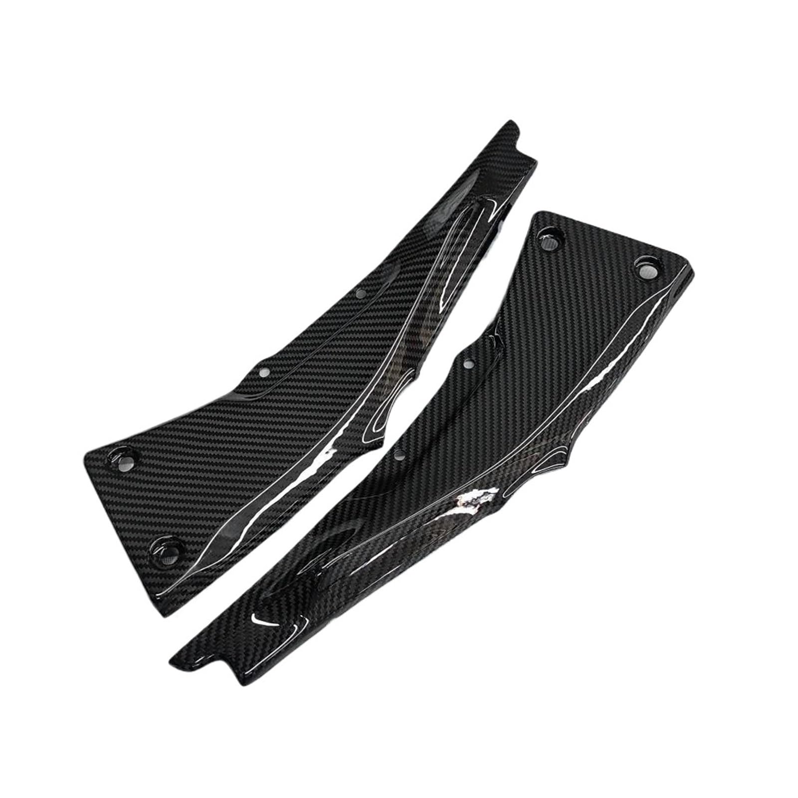 Für Ninja ZX10R Zx-10r 2016-2023 Motorrad Carbon Fiber Sub Rahmen Hitzeschild Abdeckung Verkleidung Kit Teil Matt Motorrad-Soziusabdeckung