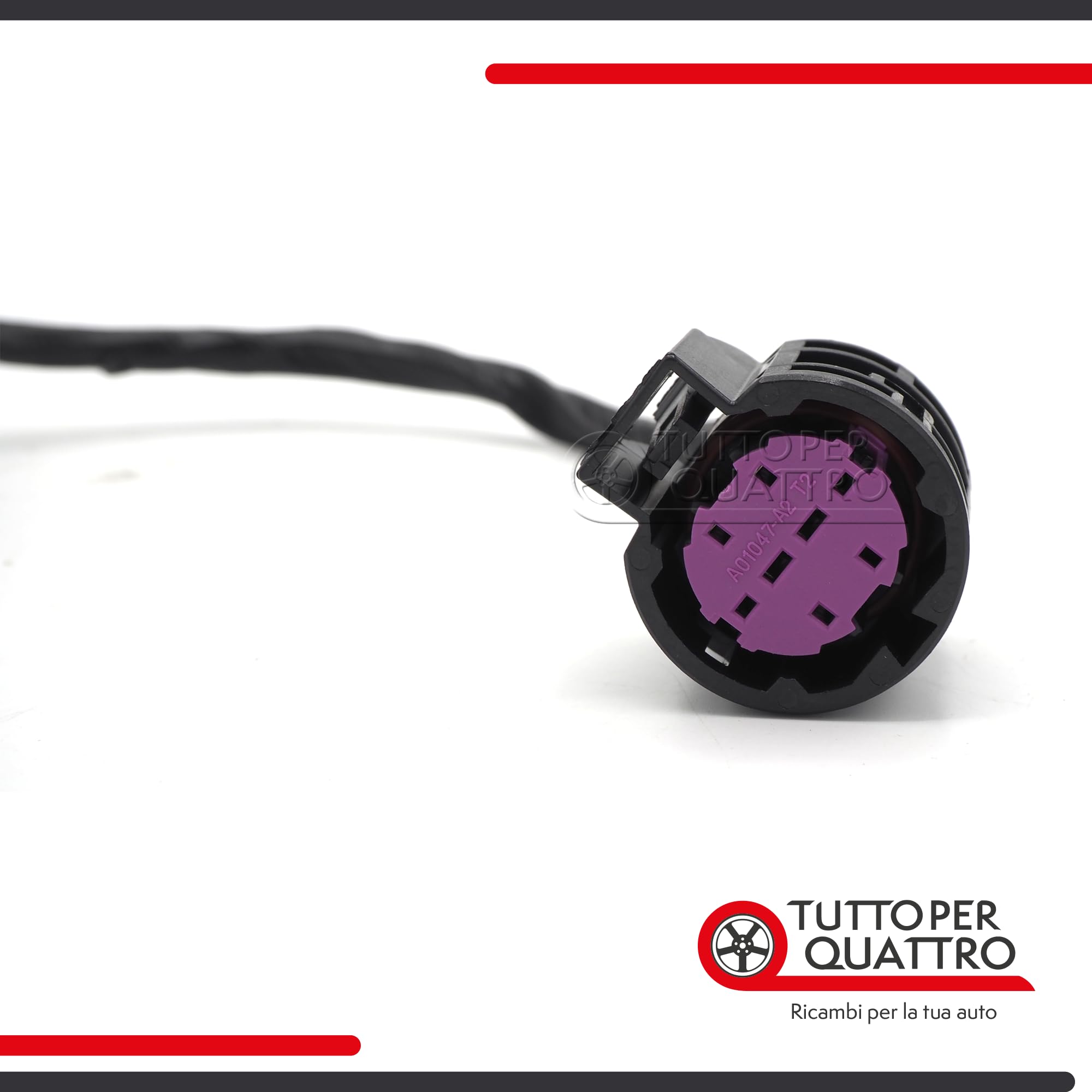 Adattatore Per Portalampada Faro Anteriore Per Fiat Panda (169) 2003-2012, 8-14 Pin, H4