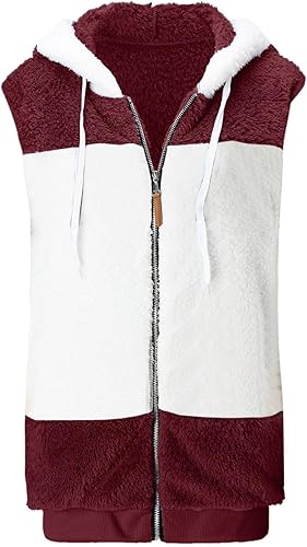 Miniatura 2 de Chaqueta de forro polar mullido para mujer, con bolsillo, con cremallera, de gran tamaño, forro polar mullido, de piel sintética mullida