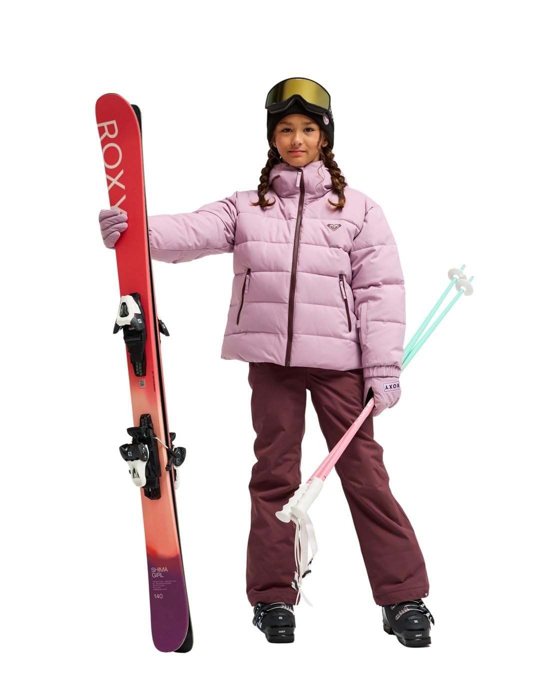Roxy Mädchen Snowyhill Puffy Girl Jacket Jacke (1er Pack)