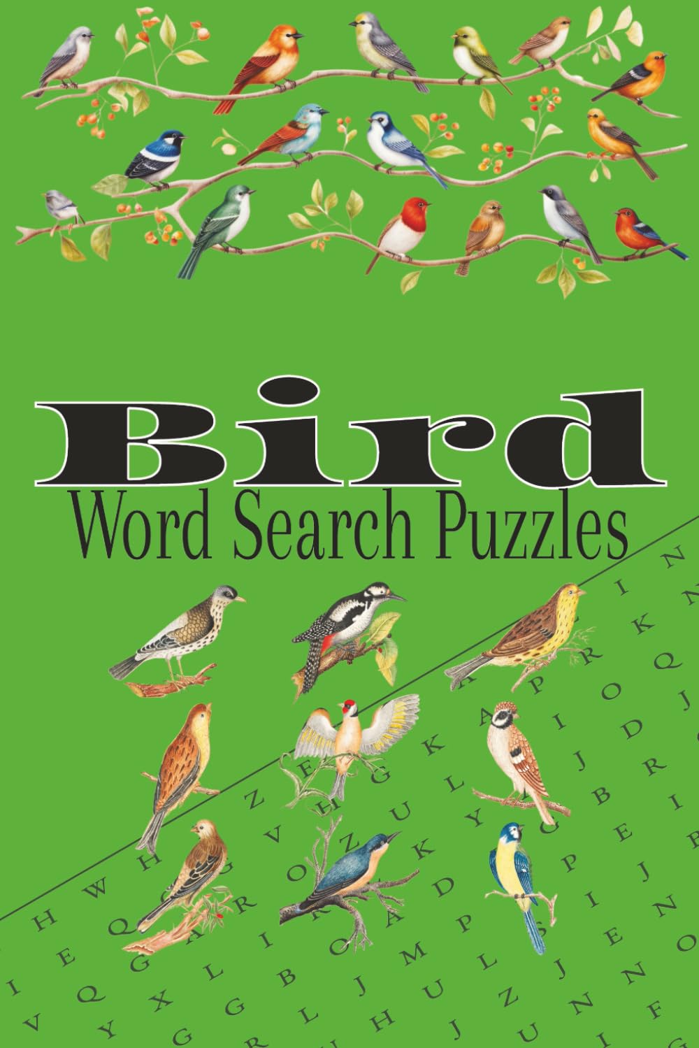 Bird Word Search Puzzles: With Birdwatching Facts, Coloring Pages, and Mind Games for Mental Exercise (Mind Games Puzzle Series)