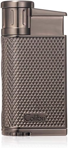 Miniatura 2 de Colibri EVO Encendedor de llama de un solo chorro en ángulo, negro y negro