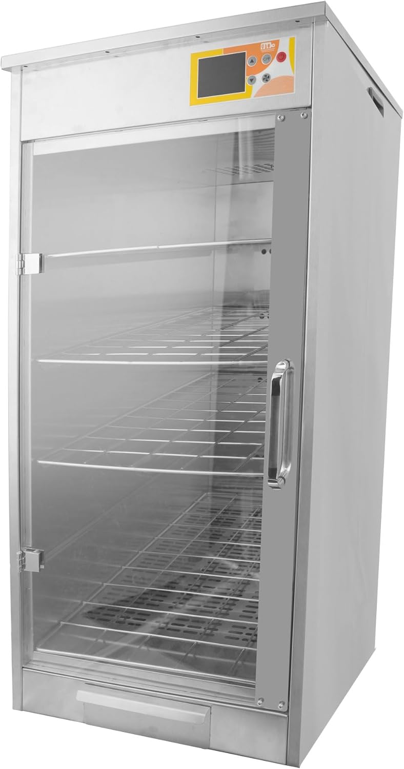 5-Shelf Electric Fan Circulated Hot Box Food Warmer for Holding 4" D Full-Size Steam Table Pans, Countertop Heated Holding Cabinet for Pizza Pretzel, Catering Warming Oven w/Water Tray, 120V, 600W 5 shelves, for 4" deep full-size food pans