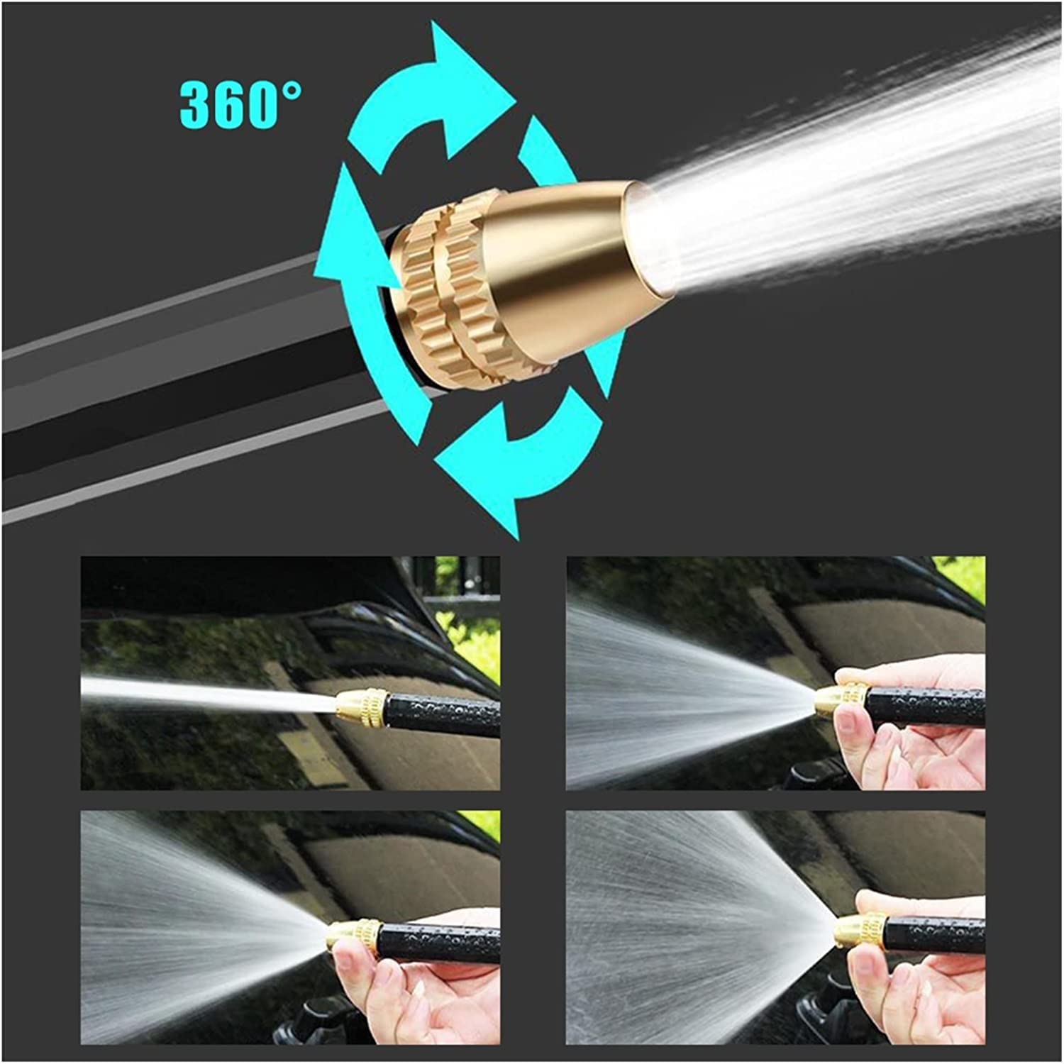 Pistolet à eau, Tuyau d'arrosage outil de lavage pistolet buse Kits