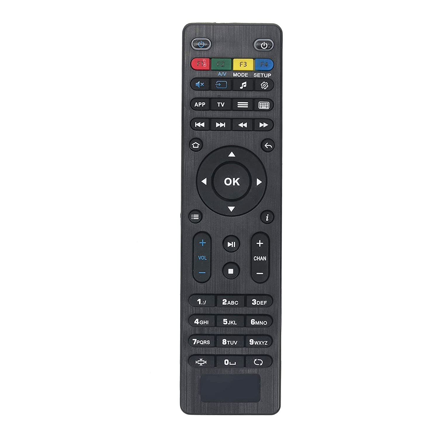 Allimity Replacement Remote Control fit for MAG 254 250 255 256 257 260 275 349 350 351 352 MAG256 MAG254 MAG250 MAG257 MAG275 MAG352 MAG351 MAG350 MAG322W1 MAG 322 W1 MAG 256W1 OTT IPTV Set Top Box
