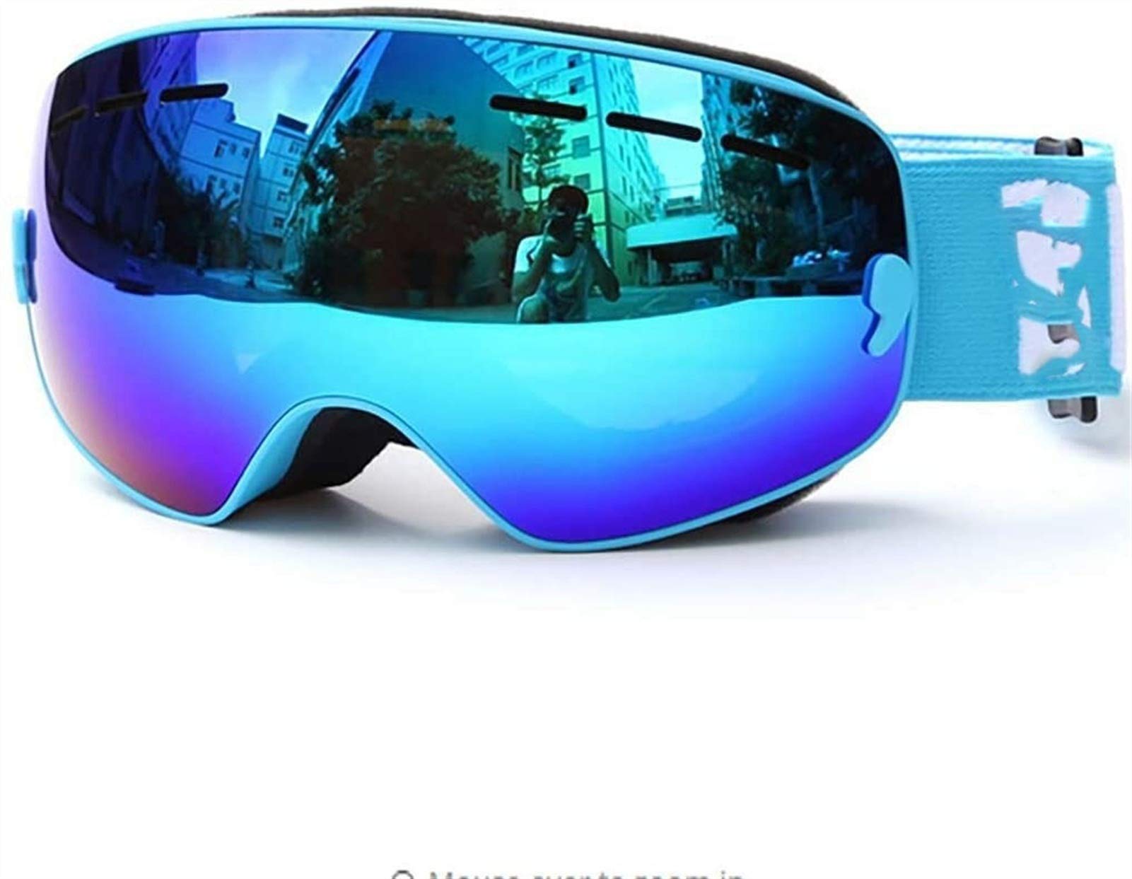 スキーゴーグル WED'ZE(ウェッゼ) スキー・スノーボード ゴーグルG 500 W 晴天用