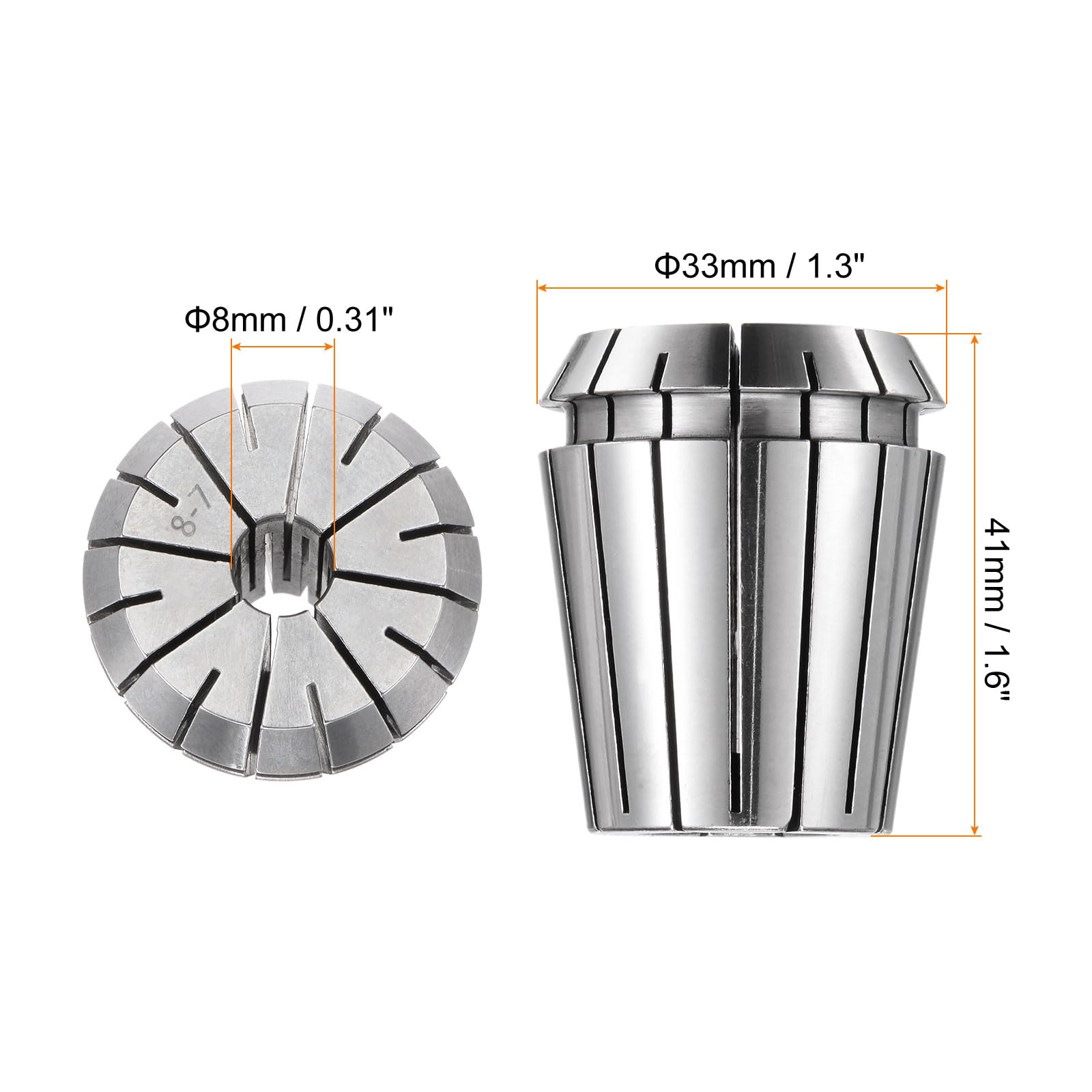 2 Pinze A Molla ER16 8mm - Alta Precisione 0,015mm Per CNC - Foto 7