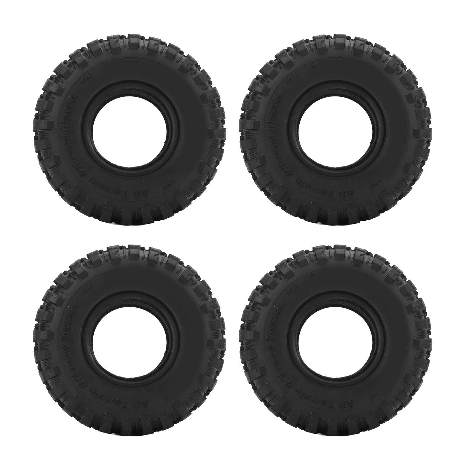 Lekkie Opony Gumowe RC, Wzór żwiru, Mocna wydajność Amortyzacji dla, HSP, Axial SCX10 D90, HPI z 2,2 -calową piastą Koła