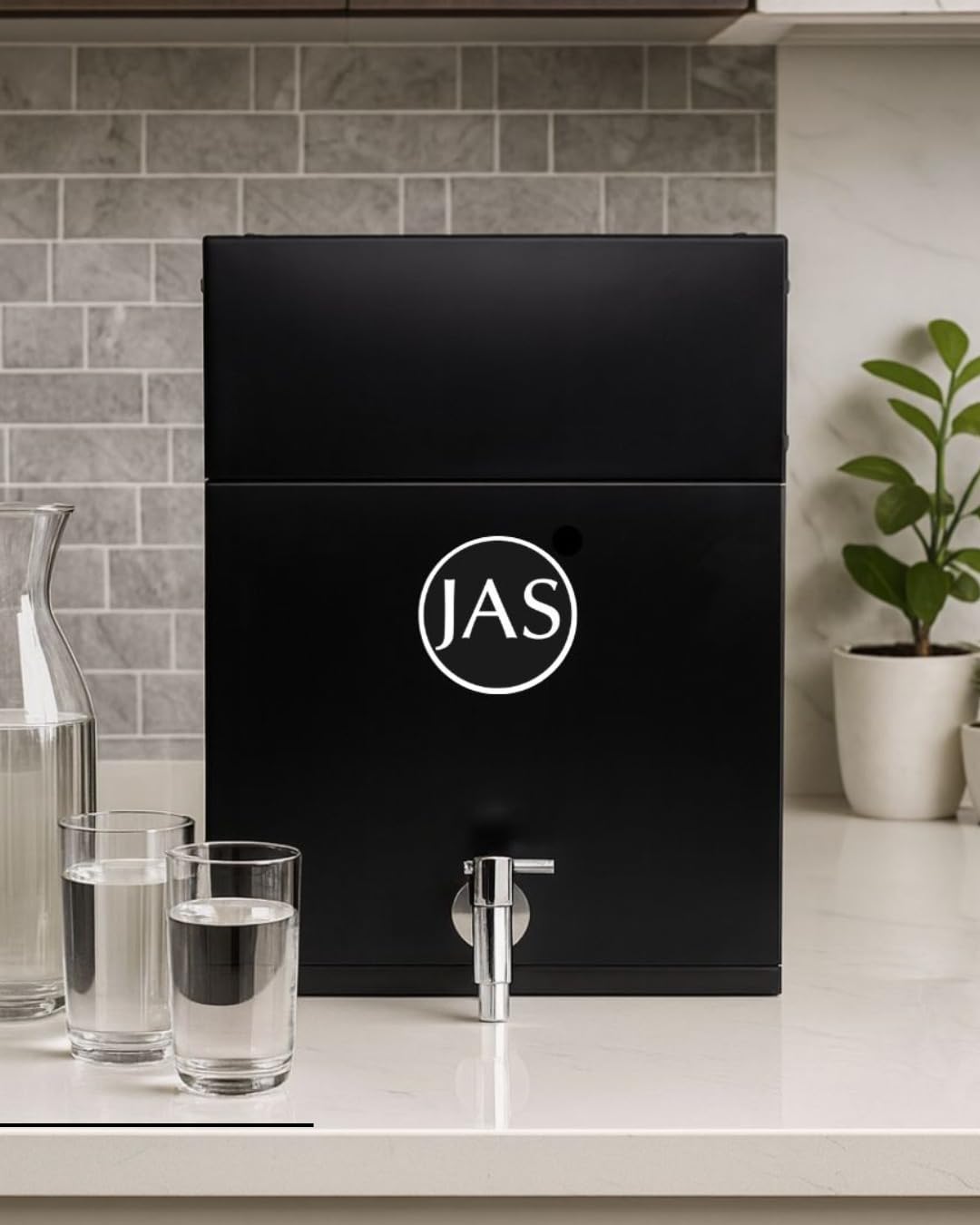 JAS 25 STAINLESS STEEL 304 WATER PURIFIER | 10 LTR TANK | LOW MAINTENACE | SUSTAINABLE | STRUCTURE, UV, UF, CARBON, SPUN, RO(OPTIONAL) FILTERATION PROCESS-image-18
