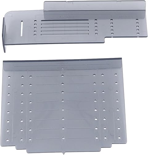 Miniatura 3 de Kit de plantillas de instalación de herrajes para cajones de gabinete, juego de plantillas de montaje de taladro de plantilla de montaje de taladro