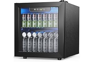 Joy Pebble 1.3 Cubic Feet Coffee Table Fridge