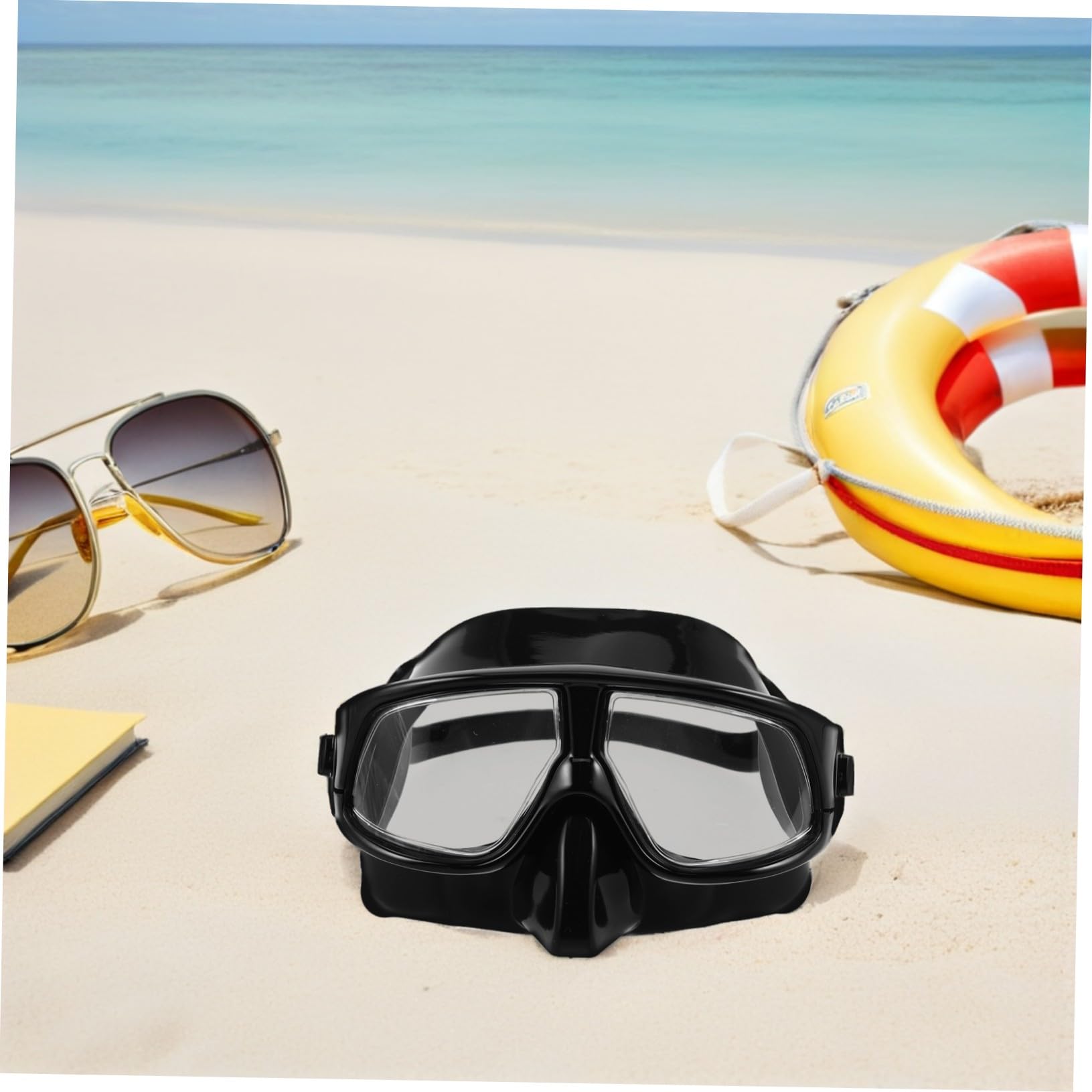 iplusmile Máscara de Buceo para Adultos Ligera con Sellado Antileak Visión y Nasal Gafas para Natación Snorkel y Buceo Piscina