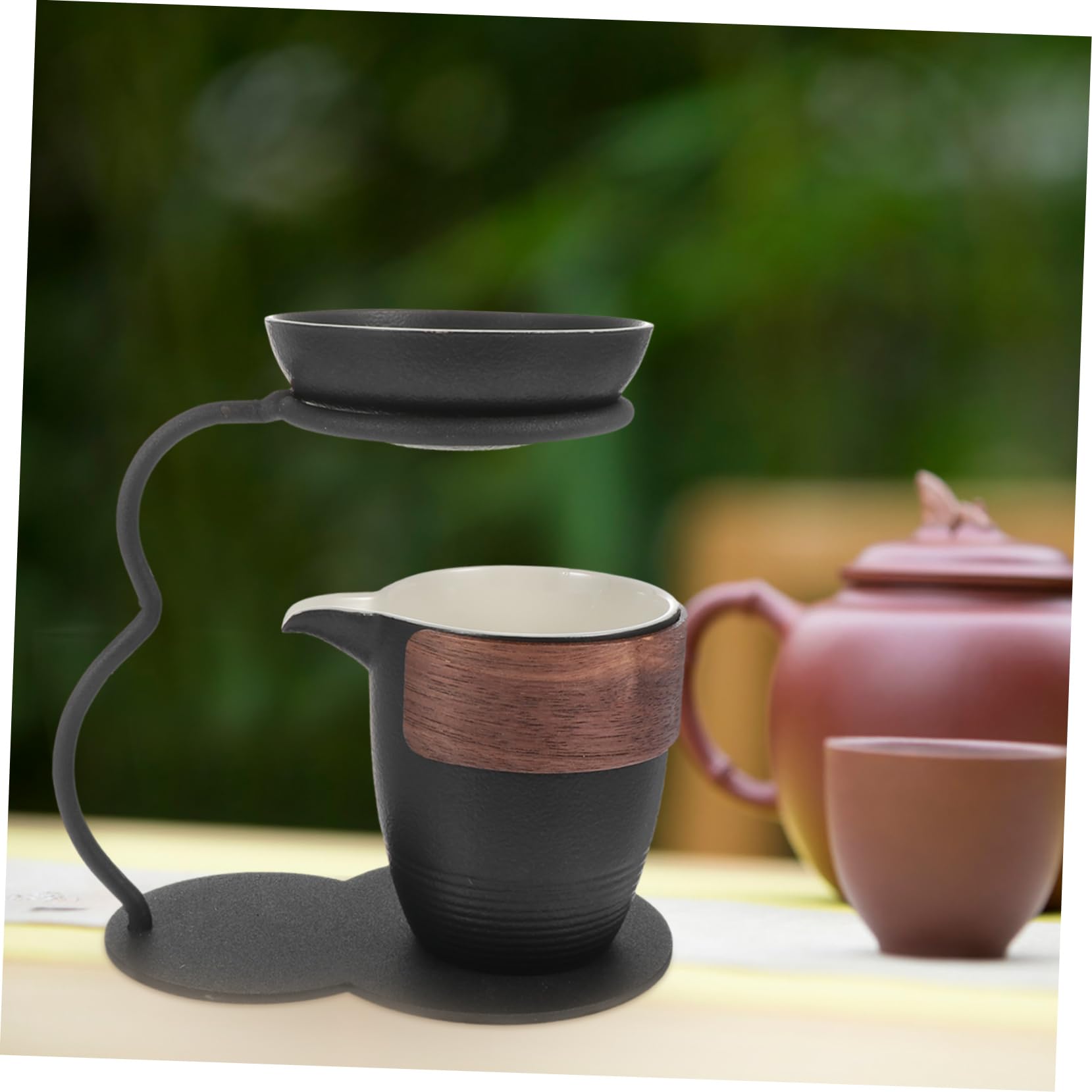 Zerodeko Wysokiej Jakości Ceramiczny Zestaw Do Herbaty - Zaparzacz Do Herbaty - Akcesoria Do Picia Herbaty - 1 Zestaw Akcesoriów Do Herbaty Kung Fu Do Codziennego Użytku