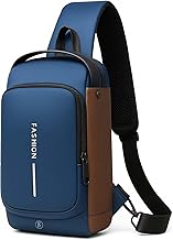 Btag Anti-Theft Sling Bag for Men & Women |Waterproof Crossbody Chest Bag with Lock| Lightweight Shoulder Daypack |for Travel, Work, and Daily Use