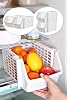 Lyrazone 5 Adding Bath Kitchen Shelves, Refrigerator Shelf Organizer, In-Cabinet Organizer Basket
